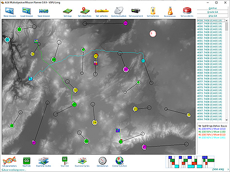 ������� ���� ��������� Multiobjective Mission Planner